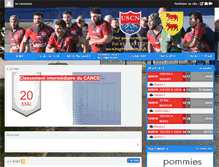 Tablet Screenshot of coarrazenay-rugby.com